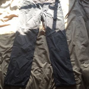 Dark gray maternity pants